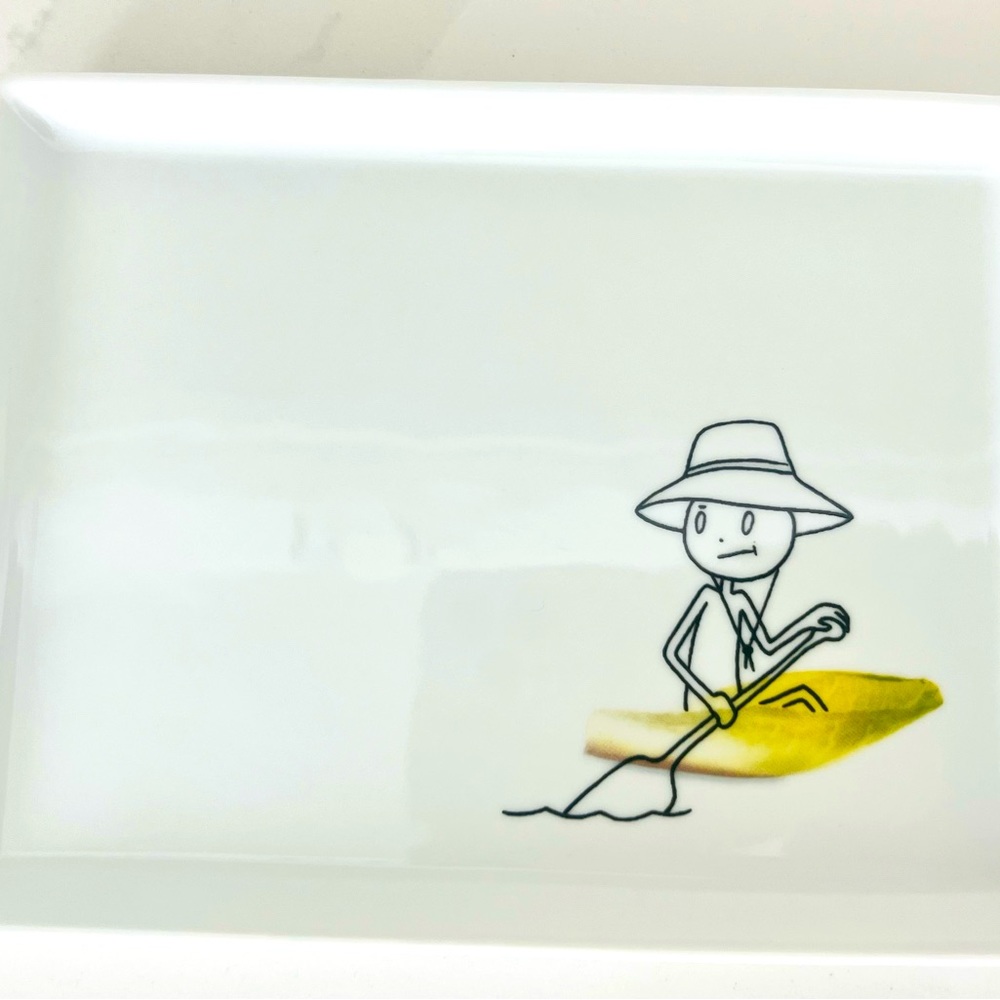 2 plates- Oliver Appetizer plate CB2 ( two plates)